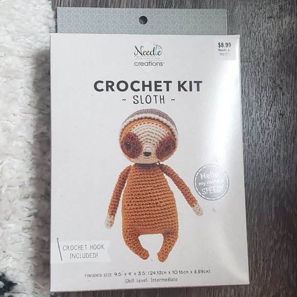 Crochet kit sloth - Picture 1 of 2